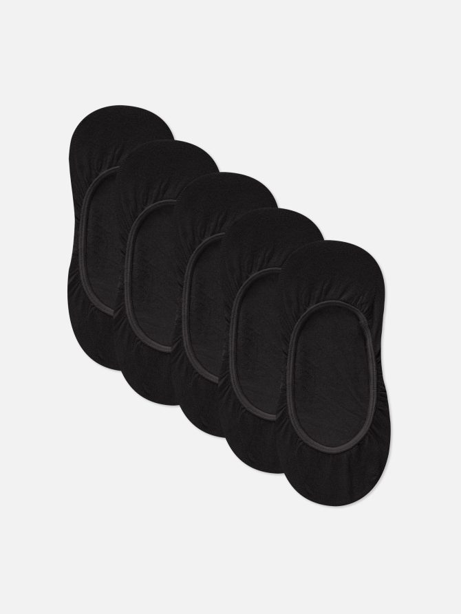 5-Pack Footie Shoe Liner Socks