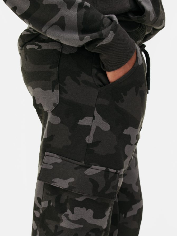 Camo Cargo Joggers - Image 3