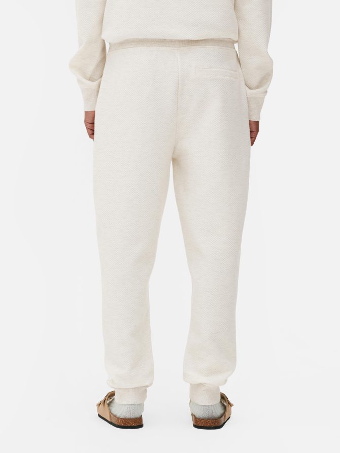 Quilted Jersey Joggers - Image 4