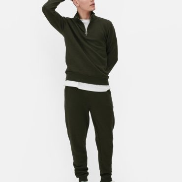 Quilted Jersey Joggers