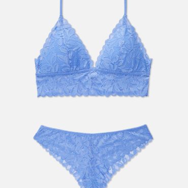 Lace Bralette and Brazilian Brief Set