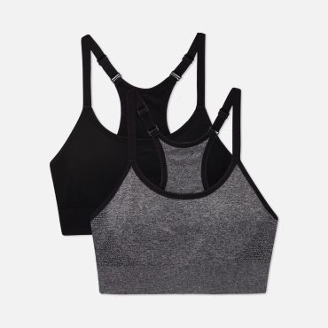 2-Pack Essential Racerback Sports Bras