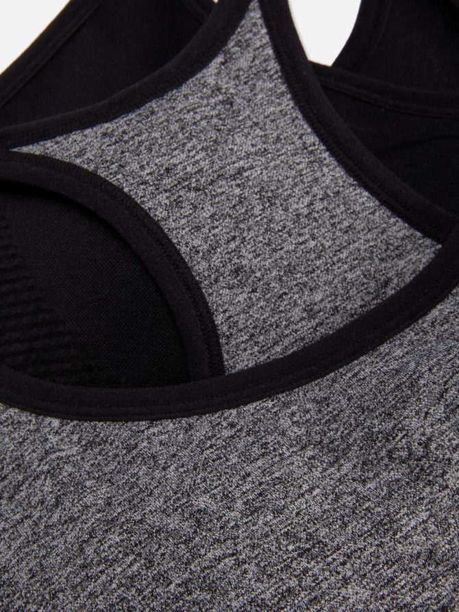 2-Pack Essential Racerback Sports Bras - Image 2