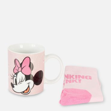 Disney’s Minnie Mouse Mug and Socks Gift Set