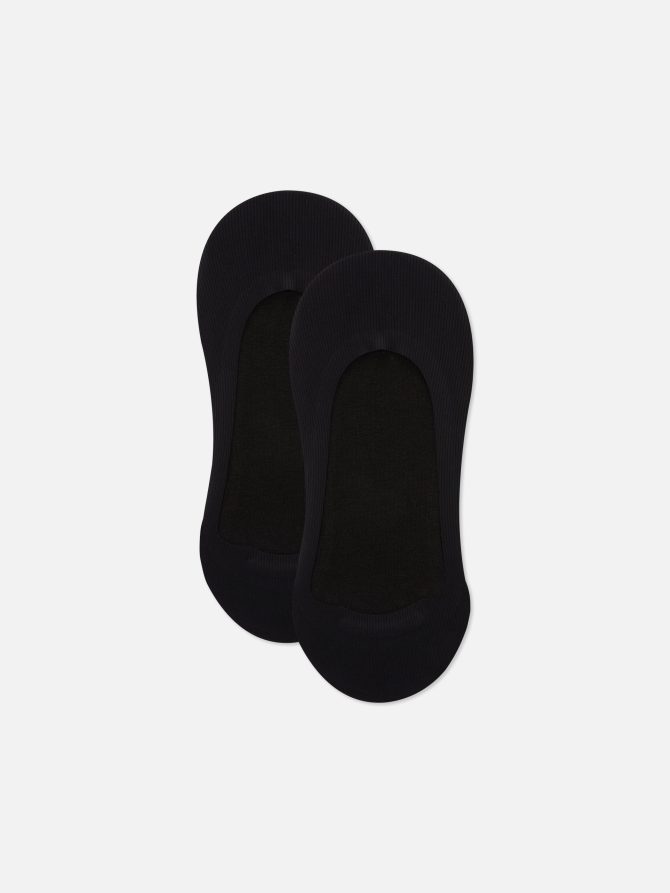 2-Pack Microfiber Ribbed Footies
