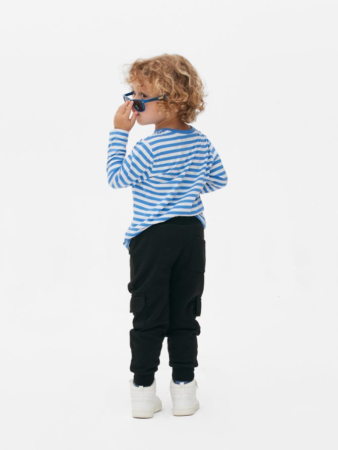 Drawstring Cargo Joggers - Image 2