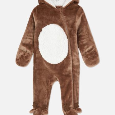 Kids' Christmas Reindeer Onesie