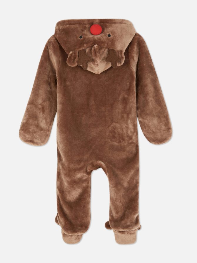Kids' Christmas Reindeer Onesie - Image 2