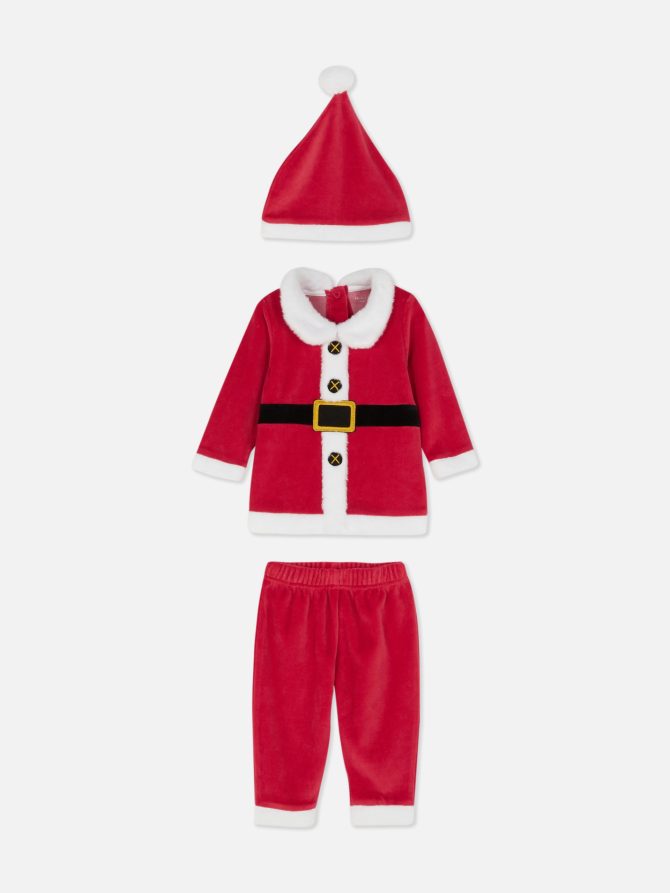 3-Piece Santa Outfit Set