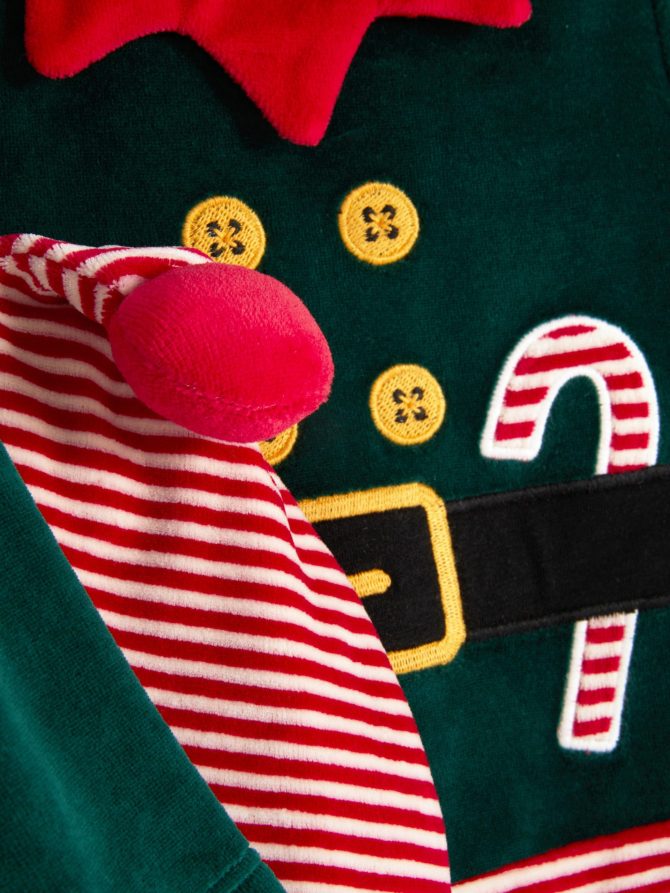 Christmas Elf Sleeper and Hat Set - Image 5
