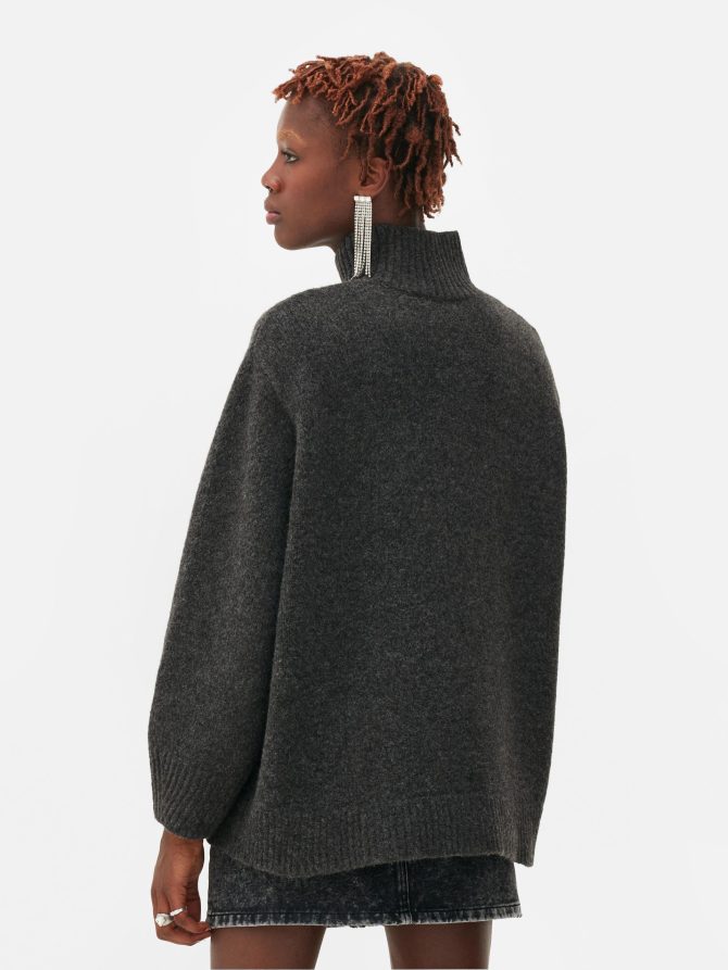 Rita Ora Funnel Neck Sweater - Image 4