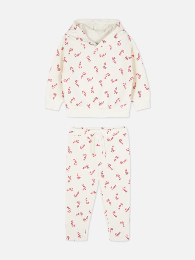 Christmas Baby Hoodie and Joggers Set - Image 3