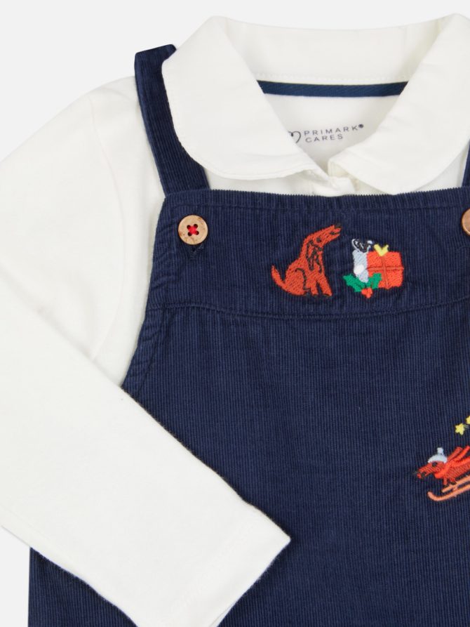 2-Piece Bodysuit and Overalls Set - Image 5