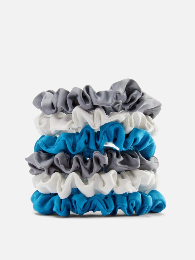 6-Pack Satin Micro Scrunchies