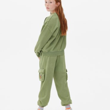 Washed Cargo Joggers