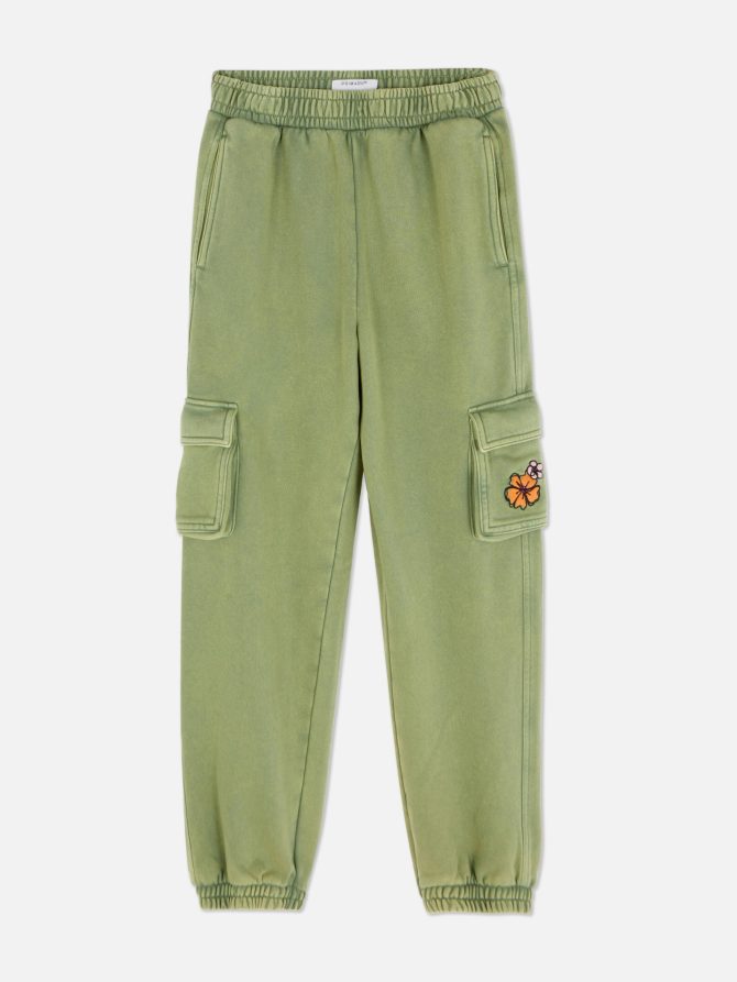Washed Cargo Joggers - Image 2