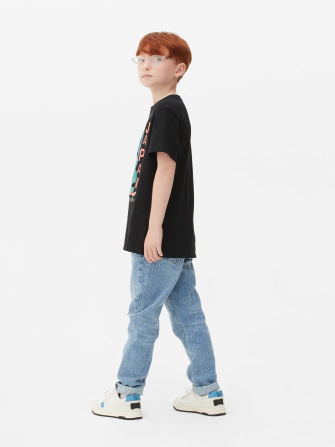 Dragon Graphic Short Sleeve T-Shirt - Image 2