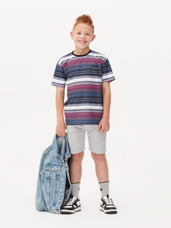 Stripe Popcorn T-Shirt