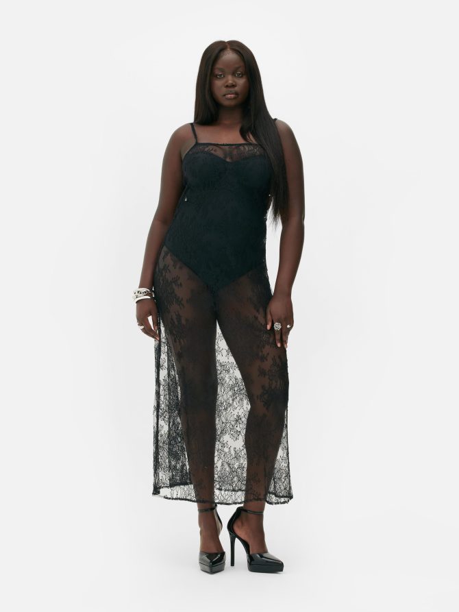 Rita Ora Lace Slip Dress - Image 2