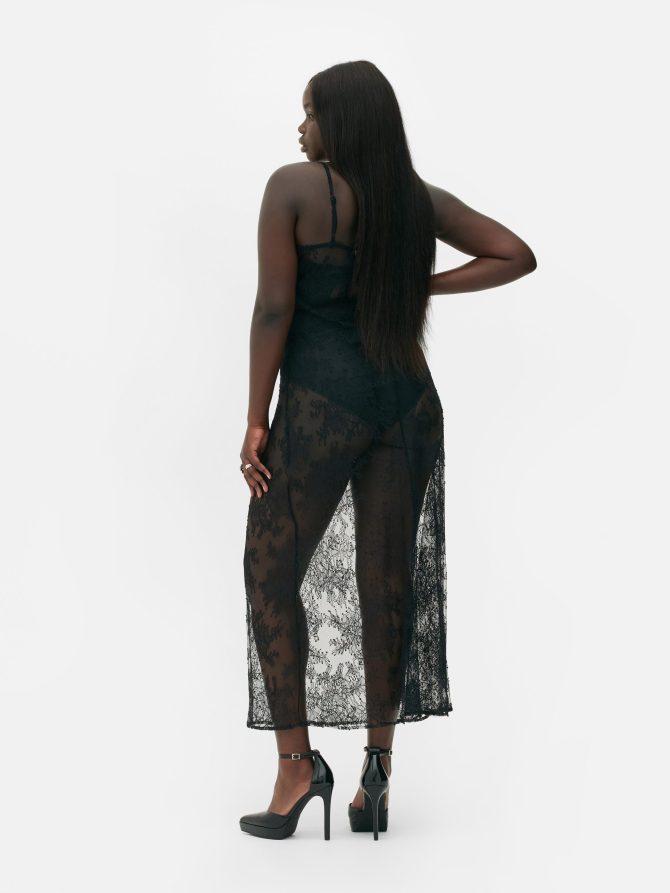 Rita Ora Lace Slip Dress - Image 4