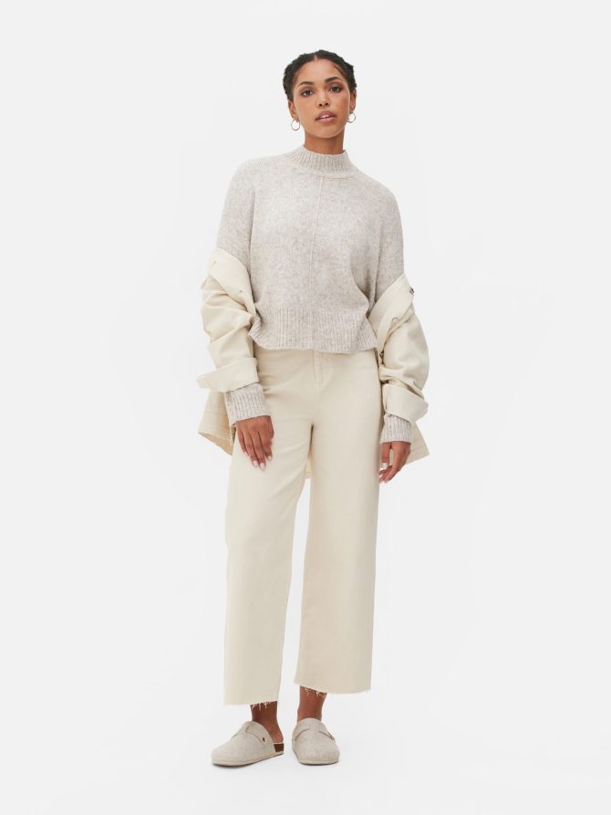 High Neck Pullover