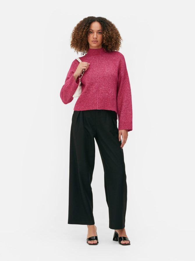 High Neck Pullover