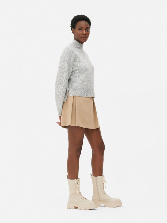 High Neck Pullover
