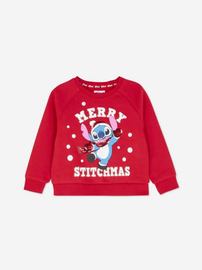 Kids' Disney’s Lilo and Stitch Christmas Sweatshirt