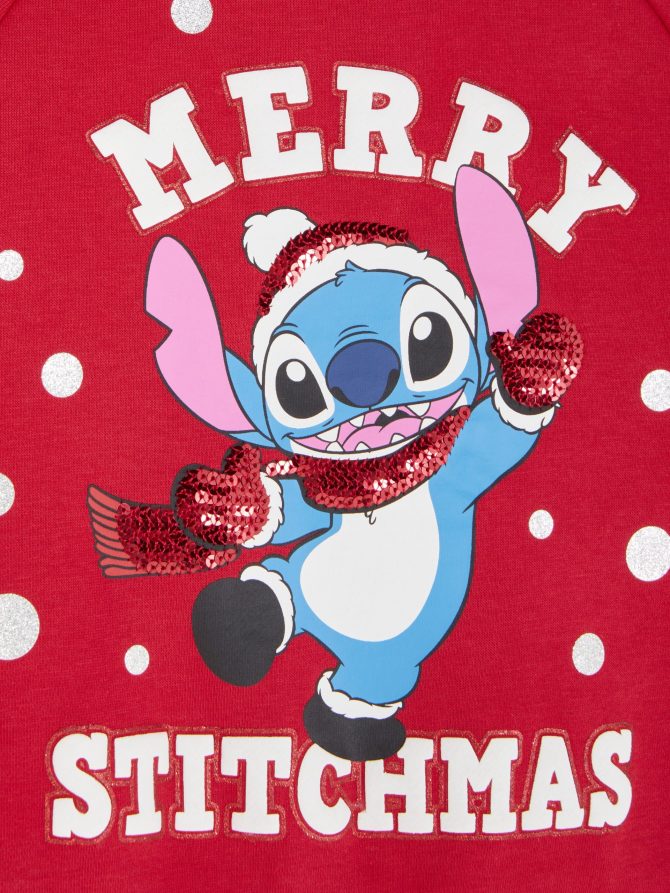 Kids' Disney’s Lilo and Stitch Christmas Sweatshirt - Image 3