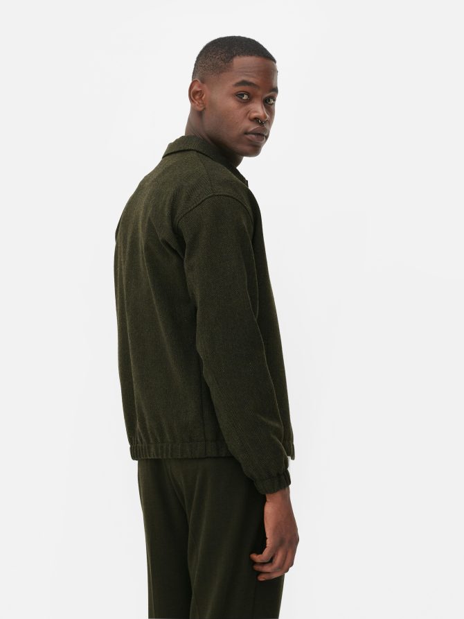 Kem Herringbone Shacket - Image 4