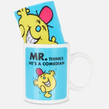 Mr. Men and Little Miss Mr. Mischief Mug and Socks Set