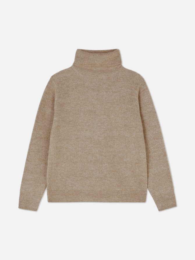 Relaxed Fit Roll Neck Sweater - Image 5