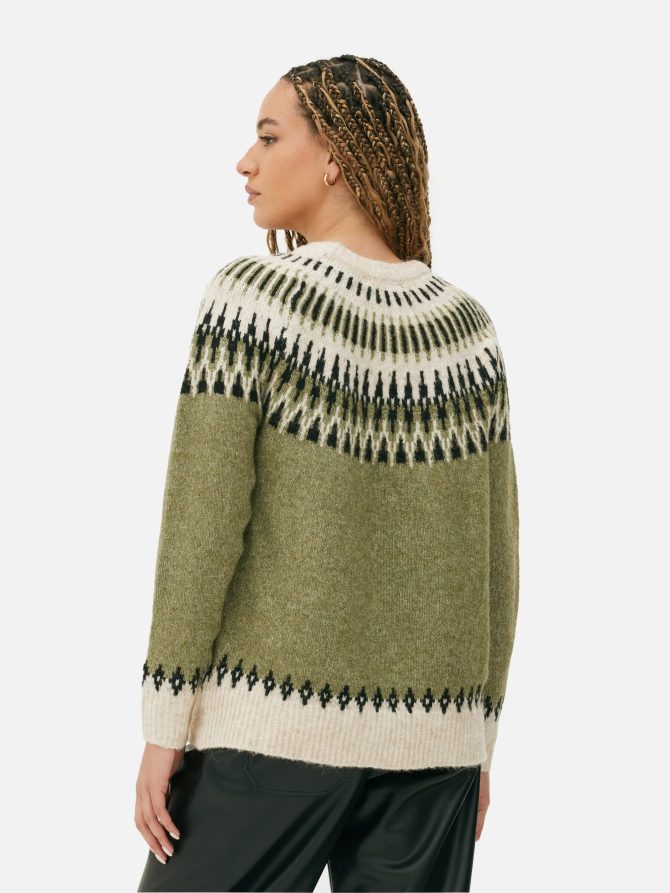 Fair Isle Knit Sweater - Image 4