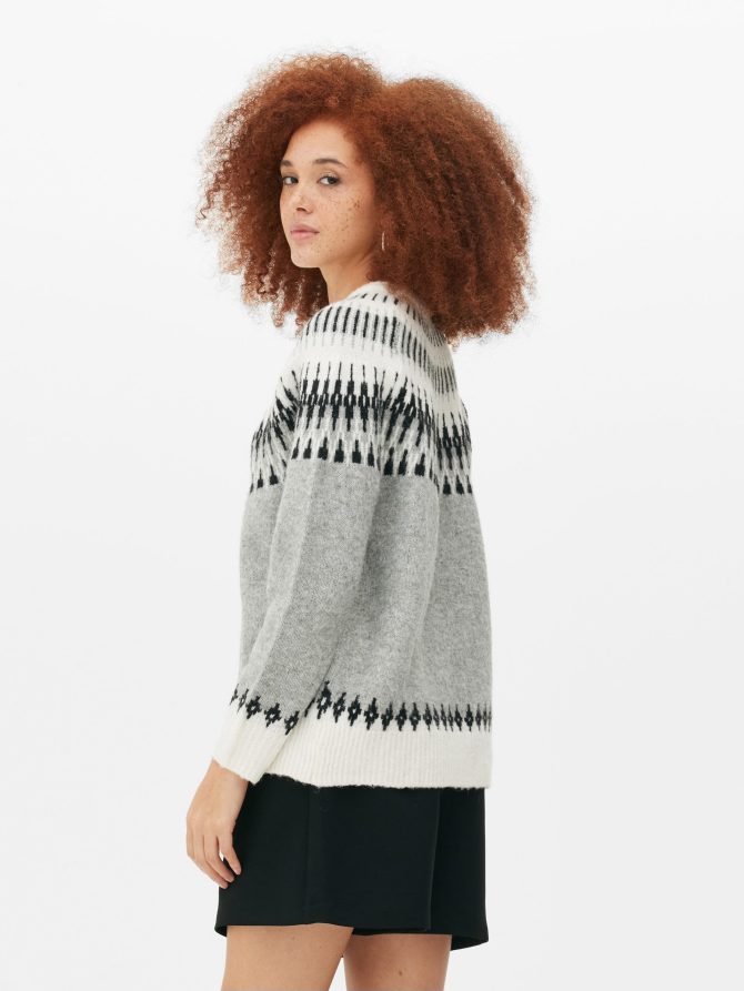 Fair Isle Knit Sweater - Image 4