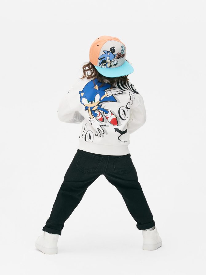 Sonic The Hedgehog Print Sweatshirt - Image 2