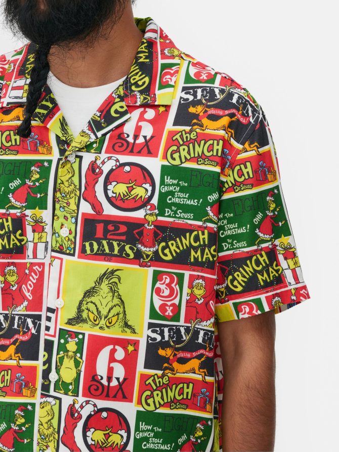 The Grinch Print Shirt - Image 3