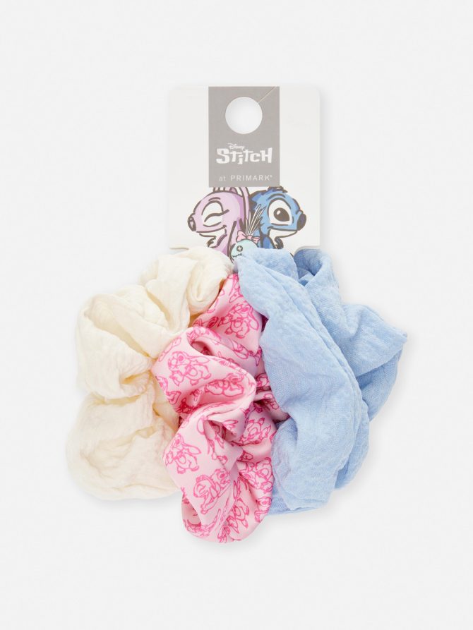 3-Pack Disney’s Stitch and Angel Scrunchies - Image 3