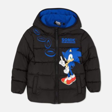 Sonic The Hedgehog Puffer Jacket