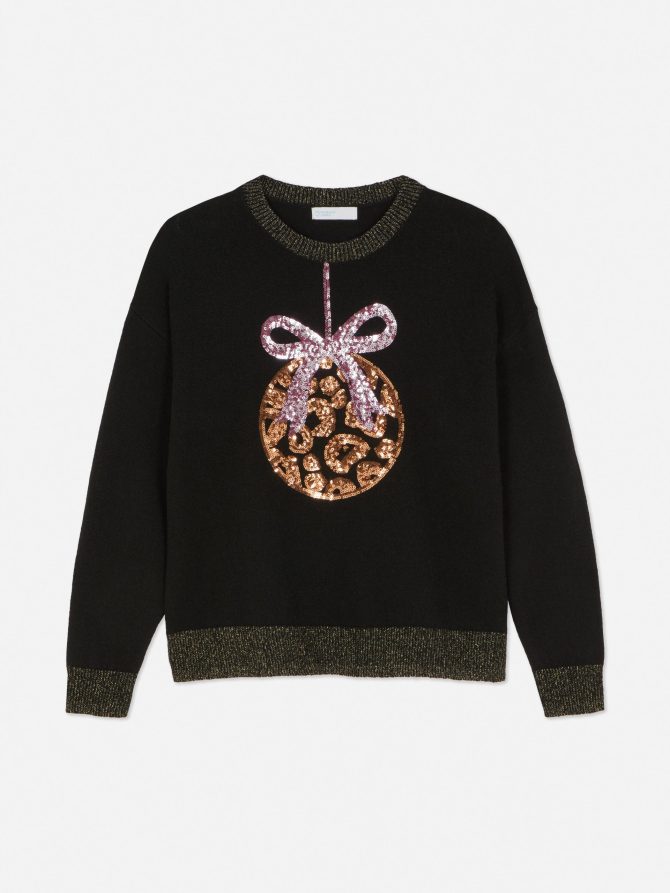 Women's Ornament Christmas Sweater - Image 5