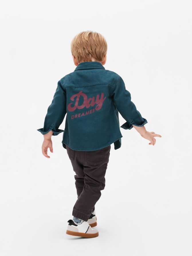 Shacket, T-shirt and Pants Set - Image 2