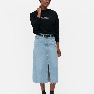 Motif Pullover Sweatshirt