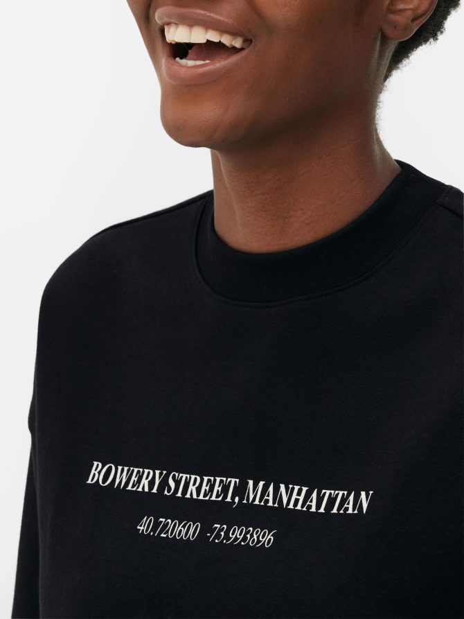 Motif Pullover Sweatshirt - Image 3