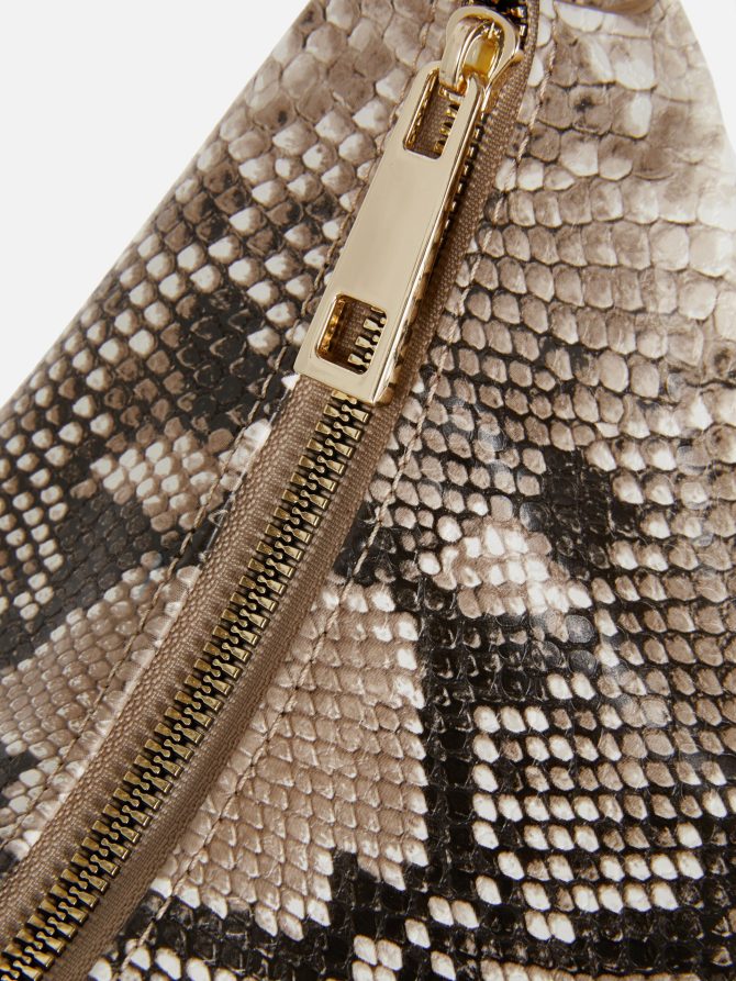 Rita Ora Faux Snakeskin Shoulder Bag - Image 3