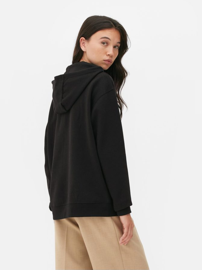 Chest Emblem Pullover Hoodie - Image 4