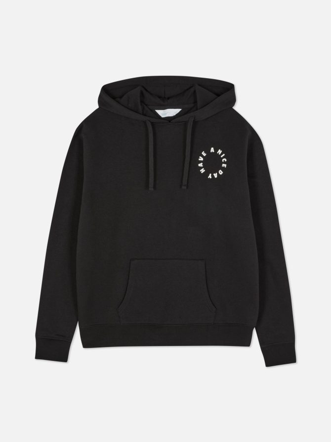 Chest Emblem Pullover Hoodie - Image 5