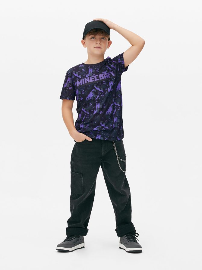 Minecraft Amethyst Dragon T-Shirt - Image 2