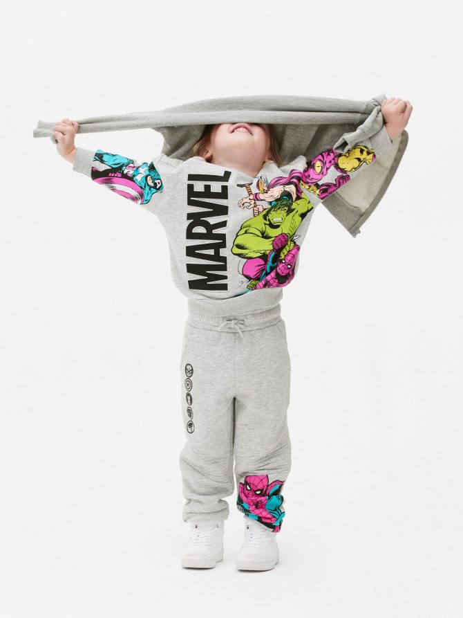 Marvel Avengers Paneled Joggers