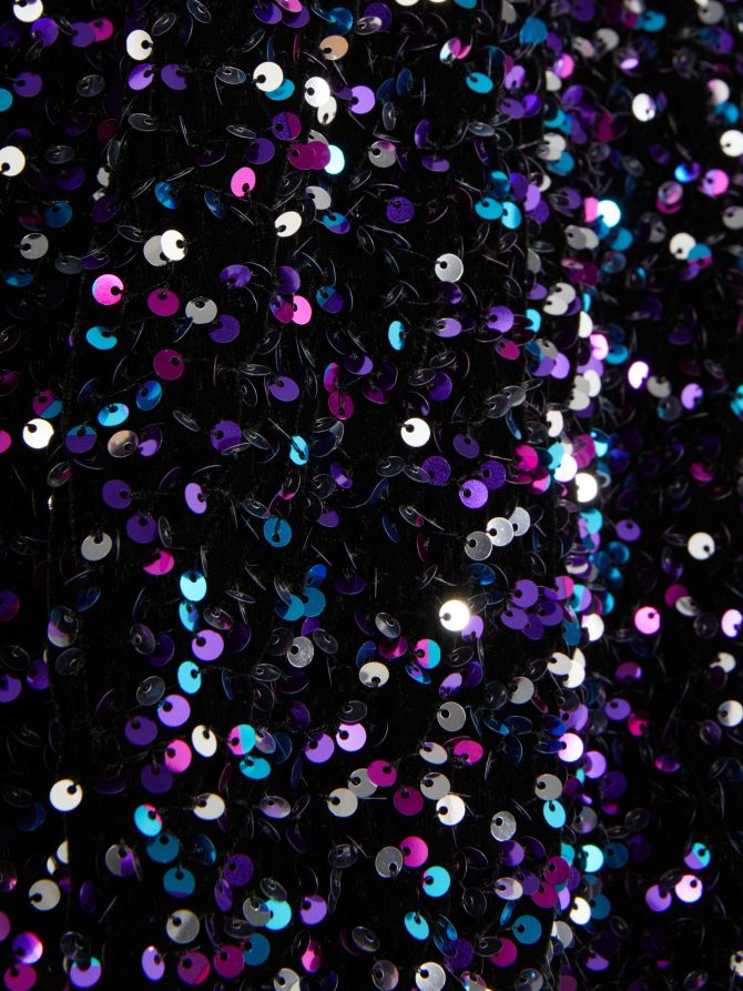 Sequin Bomber Jacket - Image 5