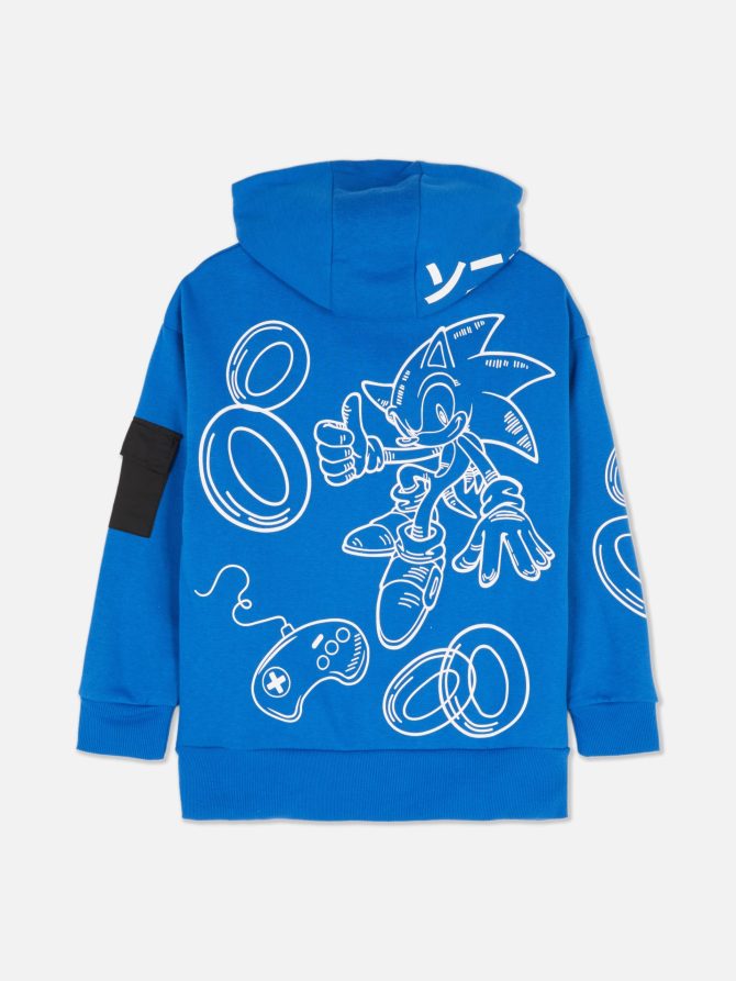 Sonic The Hedgehog Half-Zip Hoodie - Image 4