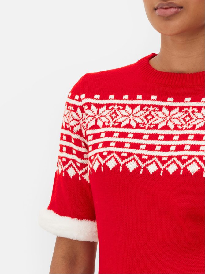 Women's Santa Claus Dress and Hat - Image 3